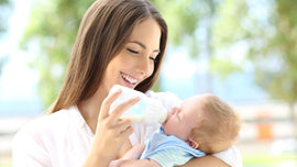 Pasar de la lactancia materna al biberón