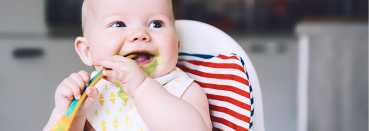 Cuándo y cómo introducir sólidos en la dieta del bebé