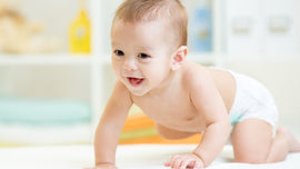¿Cuándo empieza a gatear el bebé?