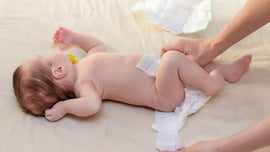 ¿Por qué la caca de mi bebé es verde?