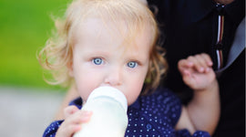 ¿Qué leche de crecimiento le doy a mi bebé de 1 año?