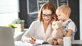 Cómo conciliar teletrabajo con un bebé en casa