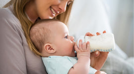 Tipos de leche para bebés: leche de continuación, leche de crecimiento,...