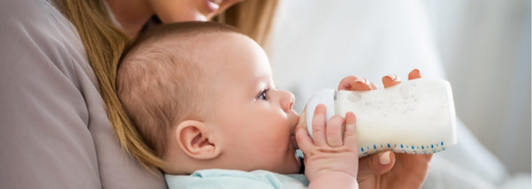 Tipos de leche para bebés: leche de continuación, leche de crecimiento,...