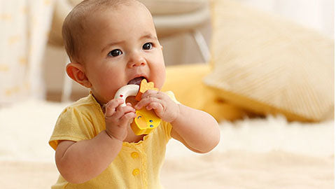 Desarrollo sensorial en bebés de 5 meses