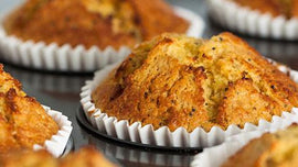 Magdalenas de plátano - Receta para niños de 1 a 3 años