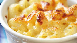 Macarrones al horno con queso - Receta para niños de 1 a 3 años