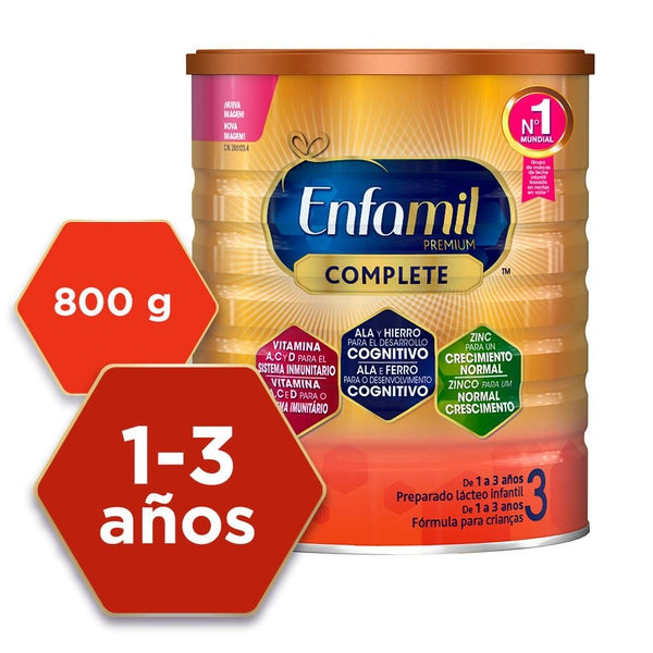 Enfamil 3, leche infantil de crecimiento